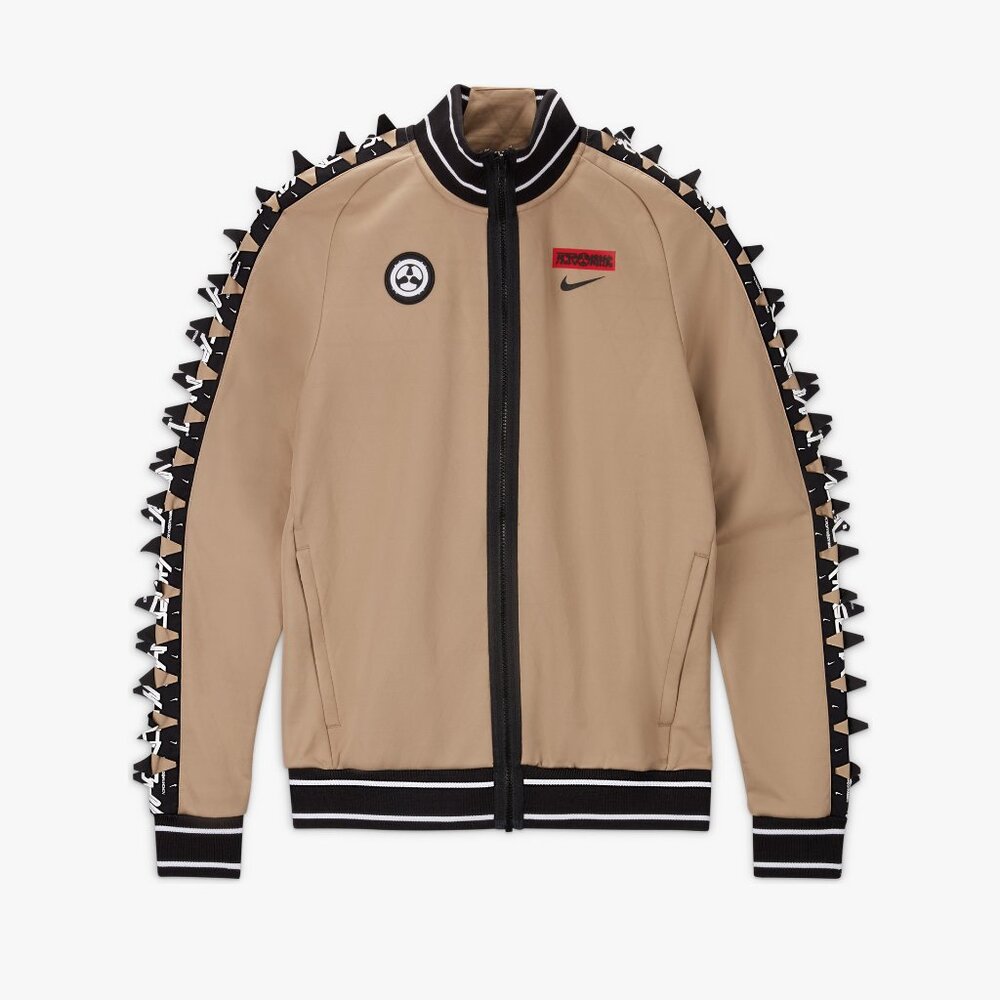 Nike x Acronym Therma Fit Knit Brown Jacket Men's M CU0469-247 NWOT MSRP $313